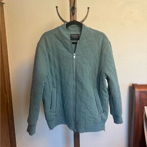 Athleta Teal Zip-Up Jacket